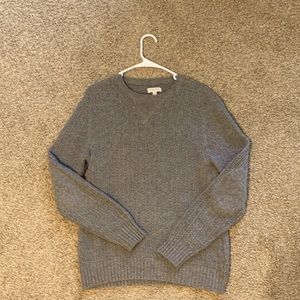 Gray sweater